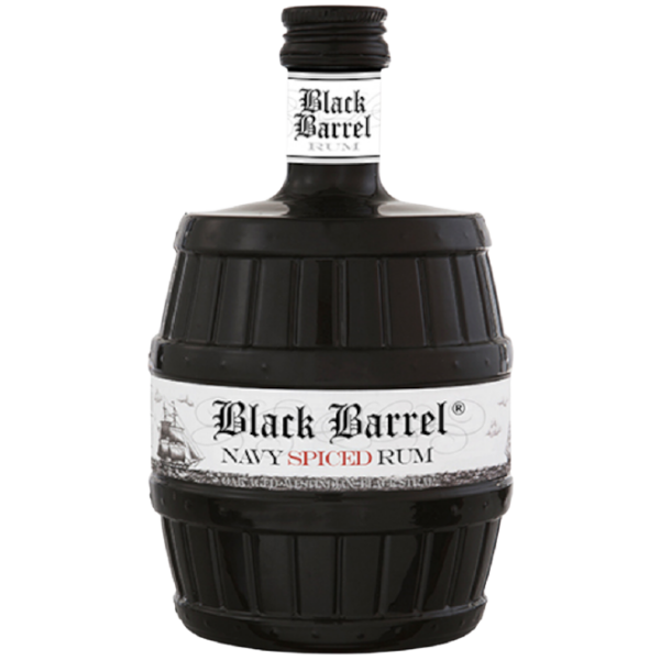 A. H. Riise - Black Barrel Navy Spiced Rum 40,0% Vol., 0,7 Liter