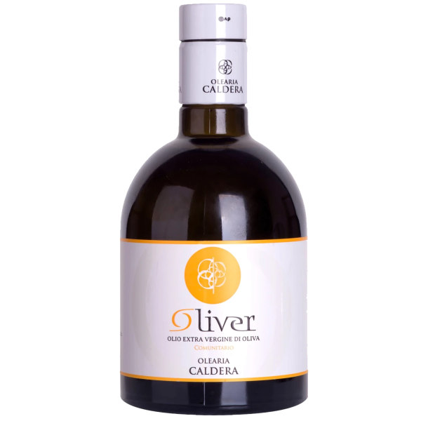 Olearia Caldera Olio Extra Vergine di Oliva (Olivenöl) Oliver 0,75 Liter Glas