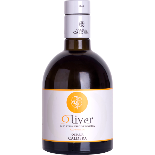 Olearia Caldera Oliven&ouml;l &quot;Extra Vergine&quot; di Oliva Oliver 0,75 Liter Glas