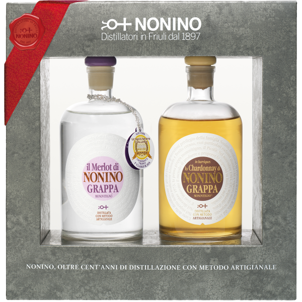 2er GP Nonino Grappe Vigneti 41% Vol., 2x0,35 Liter