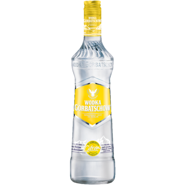 Wodka Gorbatschow Citron 37,5% Vol., 0,7 Liter