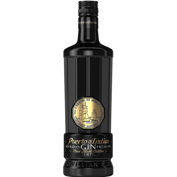 Puerto de Indias Pure Black Edition Gin 40,0% Vol., 0,7 Liter
