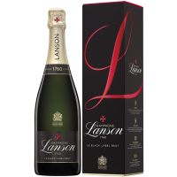 Champagne Lanson 1760 Le Black Label Brut 0,75 Liter mit Geschenkpackung