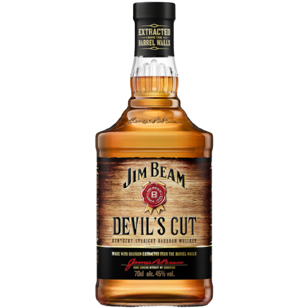 Jim Beam Devils Cut Kentucky Straight Bourbon Whisky 45,0% Vol., 0,7 Liter