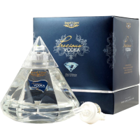 Precious Vodka - Ultra Premium Vodka im Diamantdesign aus Bulgarien 40,0% Vol., 0,7 Liter