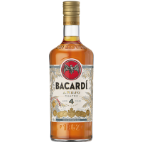Bacardi Anejo 4 Cuatro 40,0% Vol., 0,7 Liter