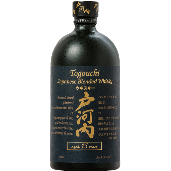 Togouchi 15 Years Old - Japanese Blended Whisky 43,8% Vol., 0,7 Liter