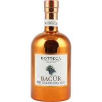 Bottega Bacur Dry Gin 40,0% Vol., 0,5 Liter