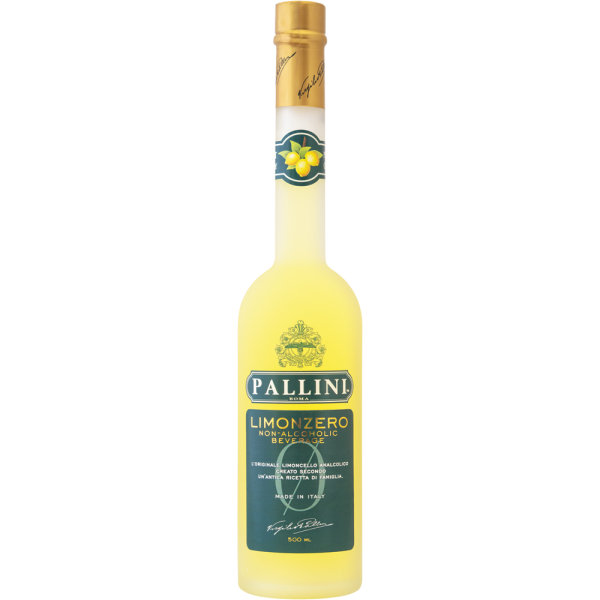 Pallini Limonzero non-alcoholic Beverage (Limoncello alkoholfrei) 0,0% Vol., 0,5 Liter