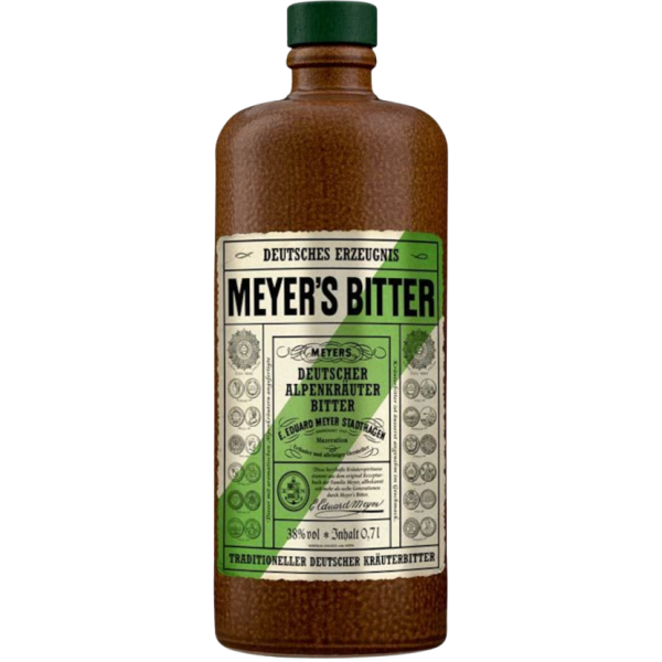 Meyers Bitter Dt. Alpenkr&auml;uter 38,0% Vol., 0,7 Liter Tonflasche