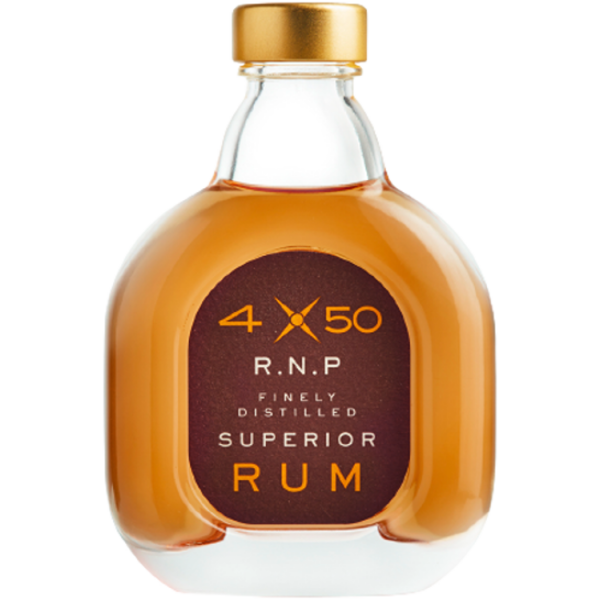4x50 R.N.P Finaly Distilled Rum 40,5% Vol., 0,05 Liter