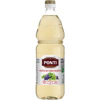 Aceto di Vino Bianco (Weissweinessig) 1,0 Liter PET | Ponti