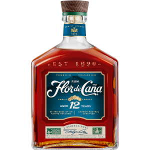 Flor de Caña 12 Years Old Rum 37,5% Vol., 0,7 Liter