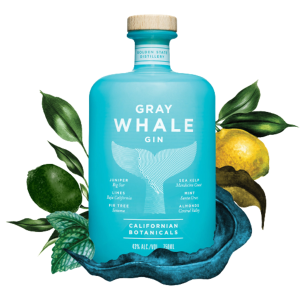 Gray Whale Gin 43,0 % Vol., 0,7 Liter