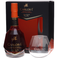 Carlos I Solera Gran Reserva mit Glas 40 gallery