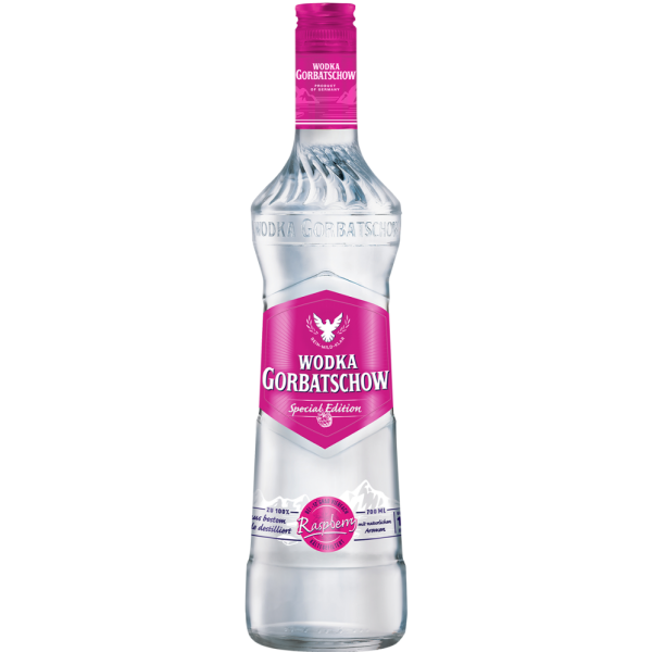 Wodka Gorbatschow Raspberry Special Edition 37,5% Vol., 0,7 Liter