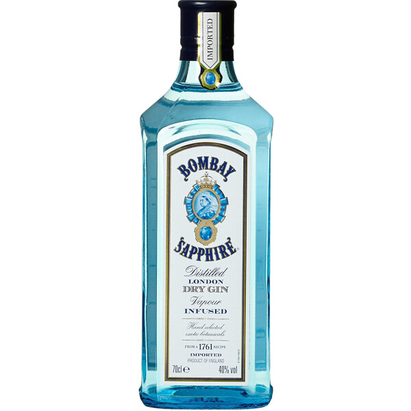 Bombay Sapphire London Dry Gin 40% Vol., 0,7 Liter