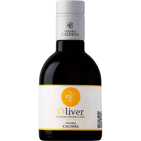 Olearia Caldera Olio Extra Vergine di Oliva (Olivenöl) Oliver 0,25 Liter Glas