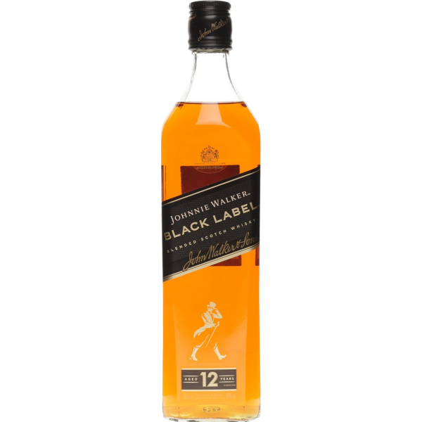 Johnnie Walker Black Label Blended Scotch Whisky 40,0% Vol., 0,7 Liter