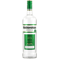 Moskovskaya Vodka 38,0% Vol., 1,0 Liter