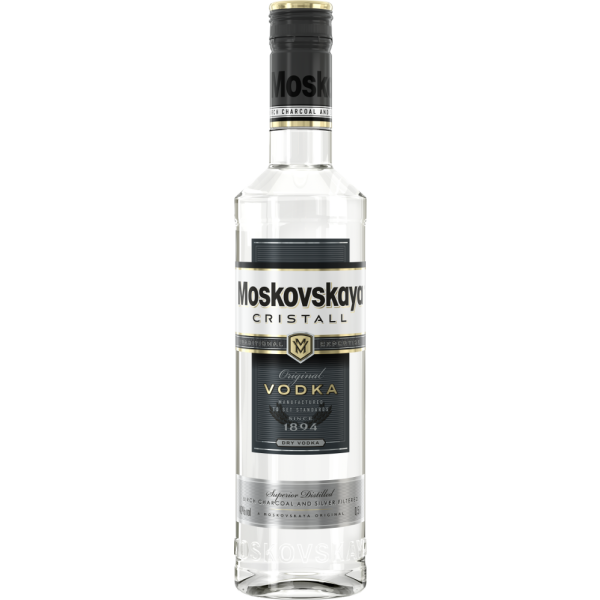 Moskovskaya Cristall Vodka 40,0% Vol., 0,5 Liter