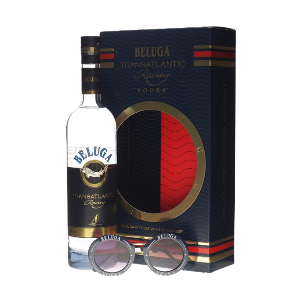 Beluga Transatlantic Racing Vodka 40,0% Vol., 0,7 Liter mit Geschenkpackung