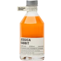 Boutique Drinks Jessica Rabbit handcrafted bottled cocktail 13,8% Vol., 0,2 Liter