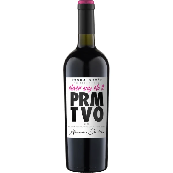 2023 | Never say No to PRMTVO (Primitivo) 0,75 Liter | young poets