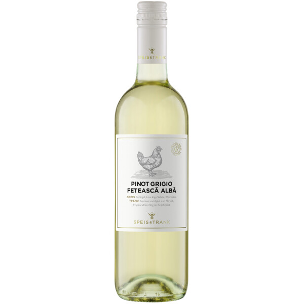 2025 | Recas Speis & Trank Pinot Grigio Feteasce Alba 0,75 Liter | Cramele Recas