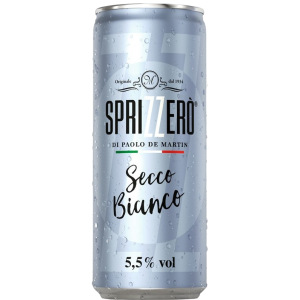 SpriZZero Secco Bianco 5,5% Vol. 0,25 Liter Dose