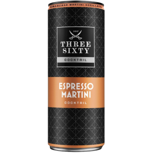Three Sixty Espresso Martini Cocktail 10,0% Vol., 0,25...