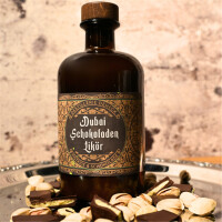 Dubai Schokoladen Likör Pistazie & Schokolade 15,0% Vol., 0,5 Liter