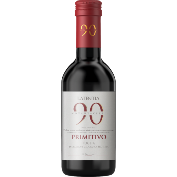 2024 | Novantaceppi Primitivo Puglia IGT 0,25 Liter Mini | Latentia Winery