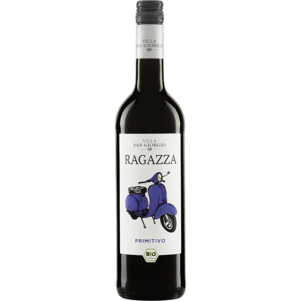 2022 | Ragazza Primitivo IGT 0,75 Liter (Bio) | Villa San Giorgio