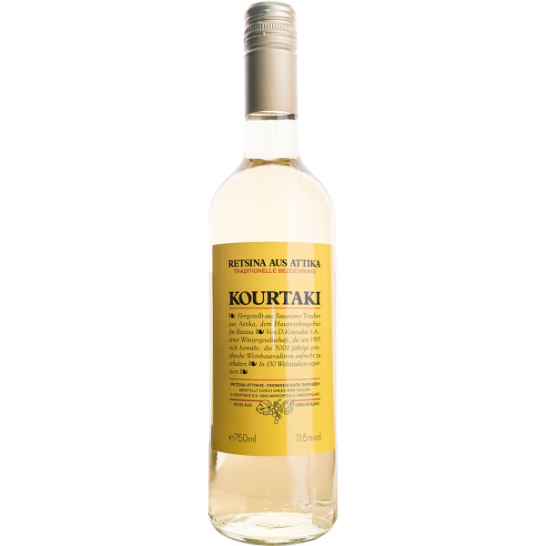 Retsina Kourtaki 0,75 Liter | D. Kourtakis S.A.