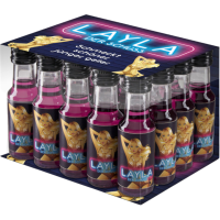 LAYLA "Der Schuss" Pflaumenlikör 15,0% Vol., (20x 0,02 Liter) PET