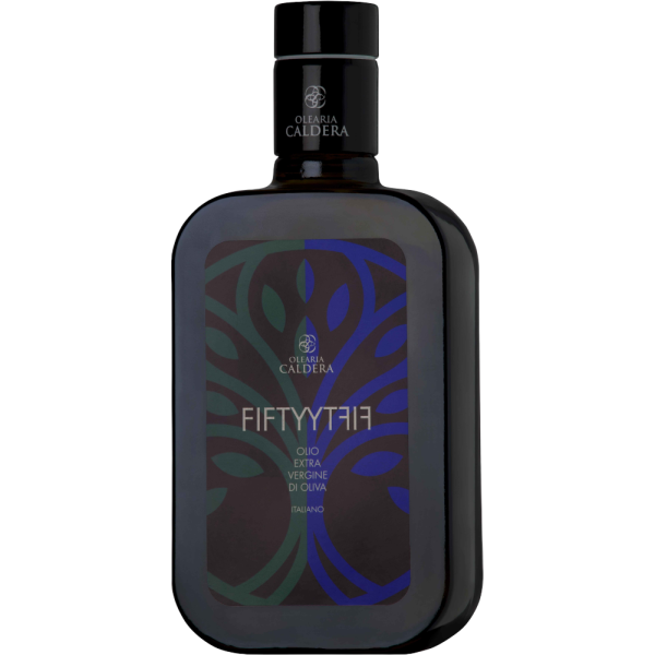 Olearia Caldera Olio Extra Vergine di Oliva (Olivenöl) FiftyFifty 0,75 Liter Glas
