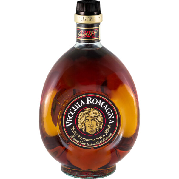 Vecchia Romagna Brandy 38,0% Vol., 0,7 Liter | Etichetta Nera