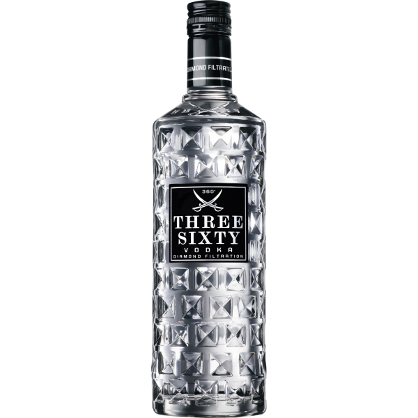 Three Sixty Vodka Diamond € Filtration Liter, 16,40 Vol., 1,0 37,5