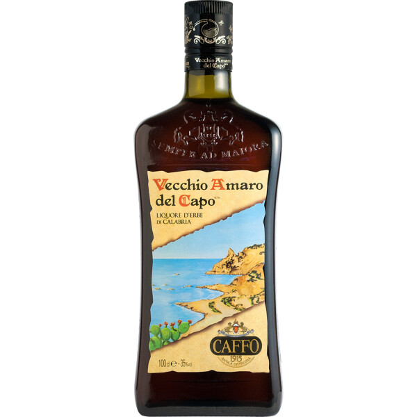 Caffo Vecchio Amaro del Capo Kräuterlikör 35,0% Vol., 1,0 Liter aus Italien
