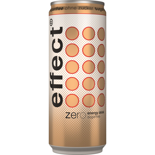 effect Energy Drink Zero sugarfree 0,33 Liter Dose