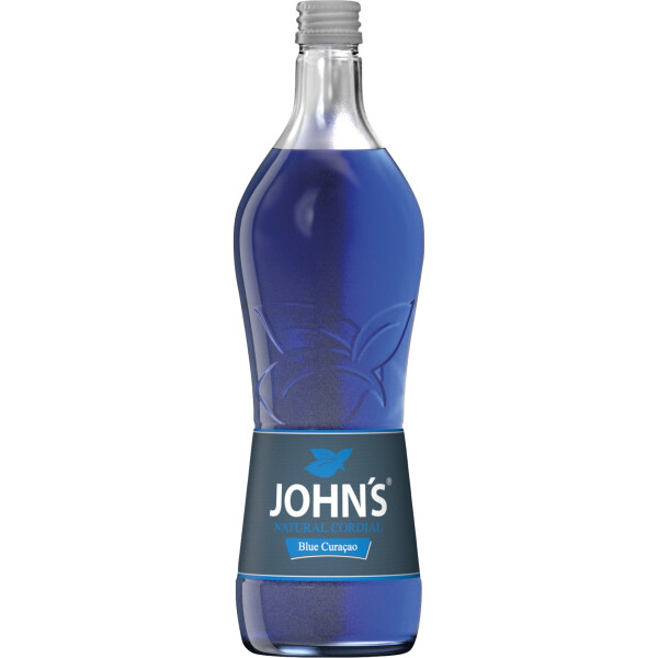Johns Blue Curacao Sirup 0,7 Liter