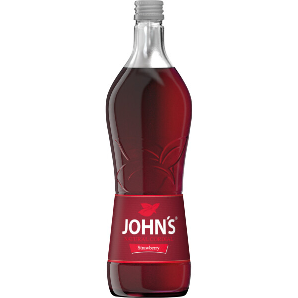 Johns Strawberry Sirup 0,7 Liter