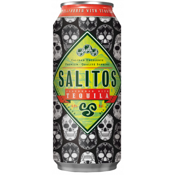 Salitos Original Agave Flavour Skull Edition 0,5 Liter Dose