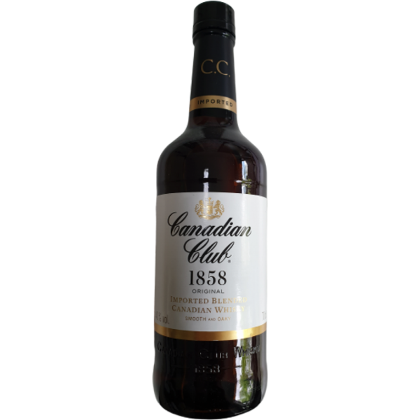 Canadian Club Blended Canadian Whisky 40,0% Vol., 0,7 Liter