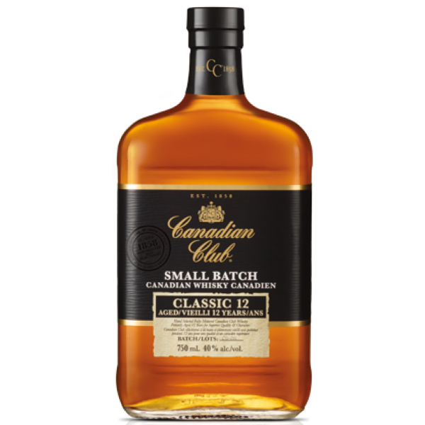 Canadian Club 12 Jahre Blended Canadian Whisky 40% Vol., 0,7 Liter